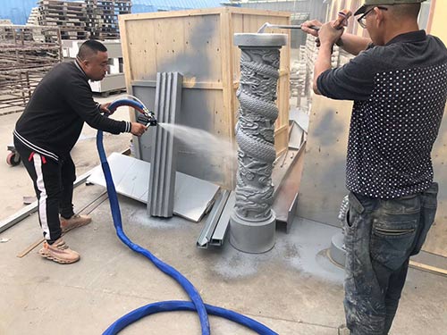 聚脲涂料標(biāo)本道具施工(圖1) 聚脲涂料標(biāo)本道具施工案例