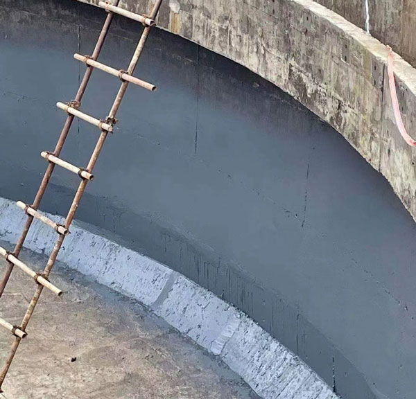 防水涂料噴涂機(jī)(圖2) 防水涂料噴涂案例