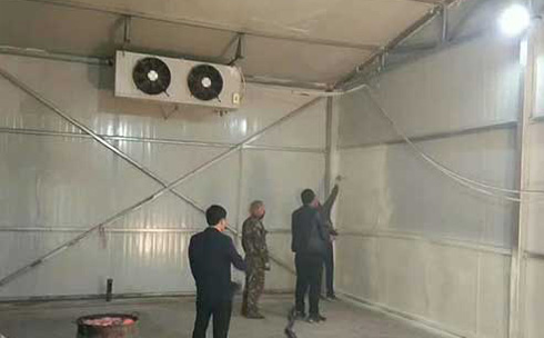 冷庫(kù)聚氨酯噴涂保溫(圖2) 冷庫(kù)聚氨酯噴涂保溫案例